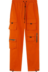 Cargo multi poches Twill Orange